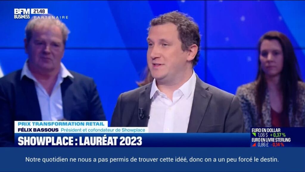 Showplace gagne le prix Transformation Retail 2023
@goshowplace a reçu lundi 16 octobre cet award lors des Grand Prix Focus Retail BFM Altavia.
Cette distinction valide la pertinence de notre offre qui enrichit avant tout l’expérience client.🌟
Cela offre de très belles perspectives à Showplace et au #NativeRetail.🚀
Showplace succède ainsi à Fnac Darty qui avait reçu ce Prix l’année dernière.

Merci à Vincent Doumerc, Directeur Général @franprix & Leader Price, de nous avoir remis cette distinction.🙌
Nous remercions chaleureusement la team @bfmbusiness ainsi que l’incroyable équipe @altaviagroup