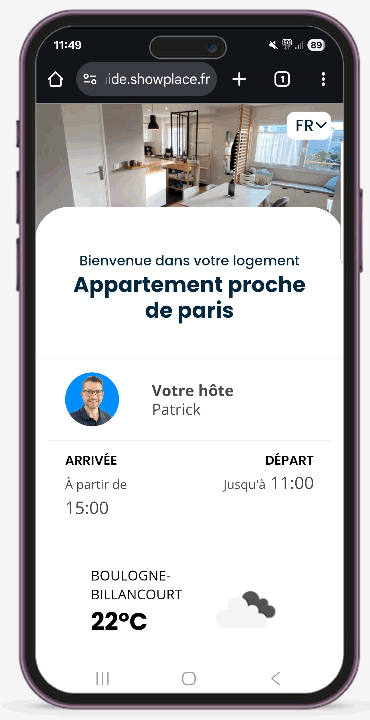 video aperçu guide